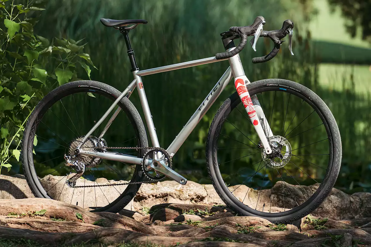 Titici Sterrato GRX LE teases new steel gravel bike in limited edition with rare silver gravel groupset