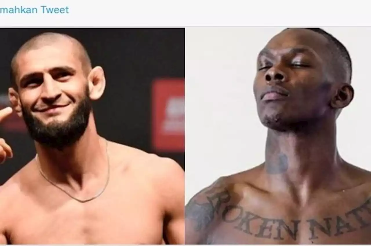 UFC 279 - Khamzat Chimaev Disarankan Sikat Israel Adesanya atau Alex Pereira karena Hal Ini - Bolasport.com