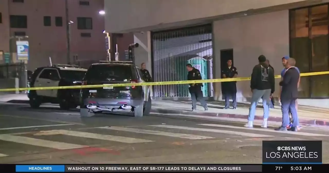 Man shot during attempted robbery in Hollywood