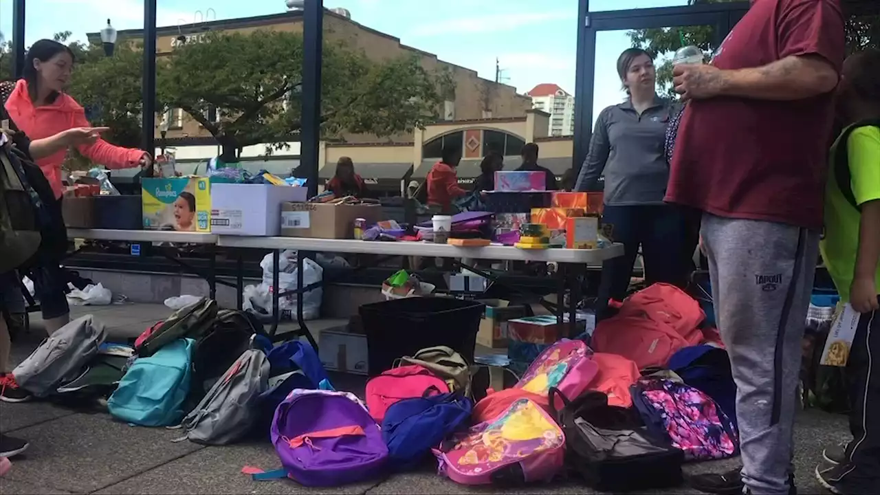 Nanaimo senior donates to buy back to school shoes for kids in need like she was