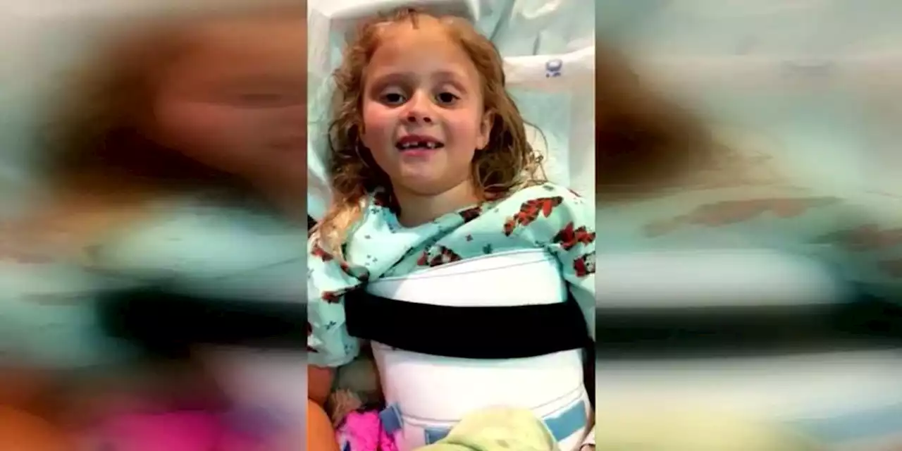 Girl, 7, paralyzed when teen jumps on her back while swimming