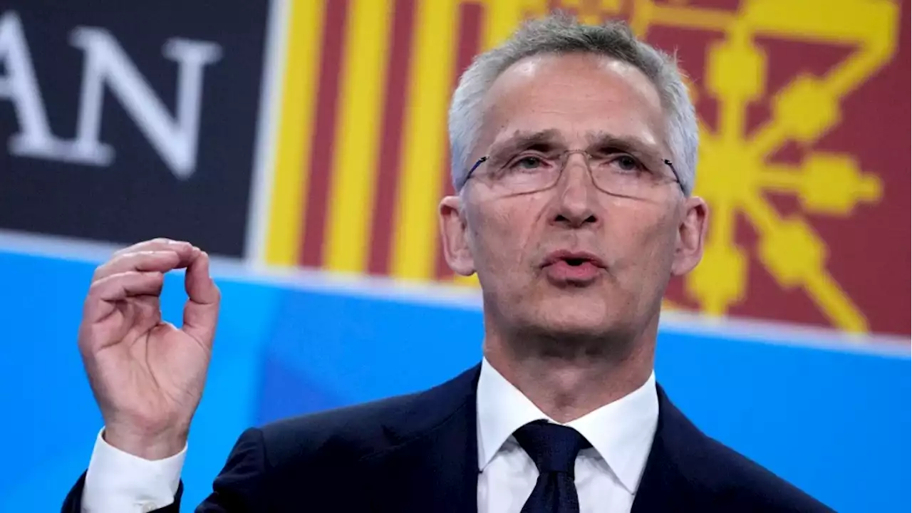 NATO Secretary-General Jens Stoltenberg touring Arctic defence site in Nunavut