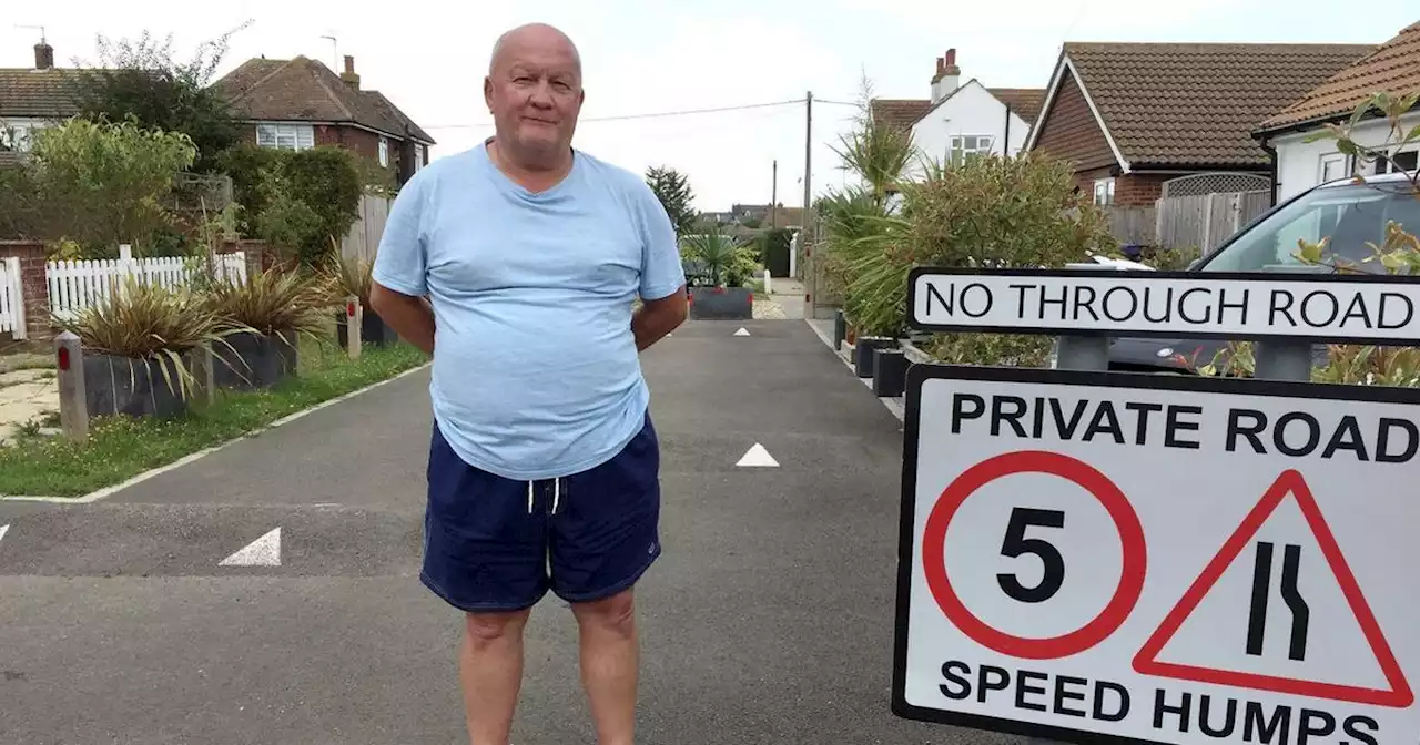 Man pays £8,000 for speedbumps outside his house to slow down drivers