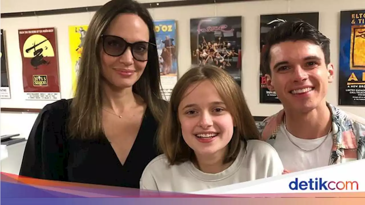 Momen Langka Angelina Jolie dan Putri Bungsu Pasang Senyum di Foto Instagram