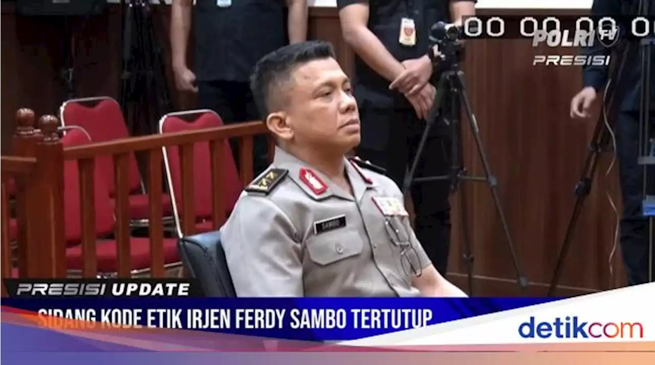 Tentang Pakaian Dinas Irjen Ferdy Sambo yang 'Polos' Saat Sidang Etik