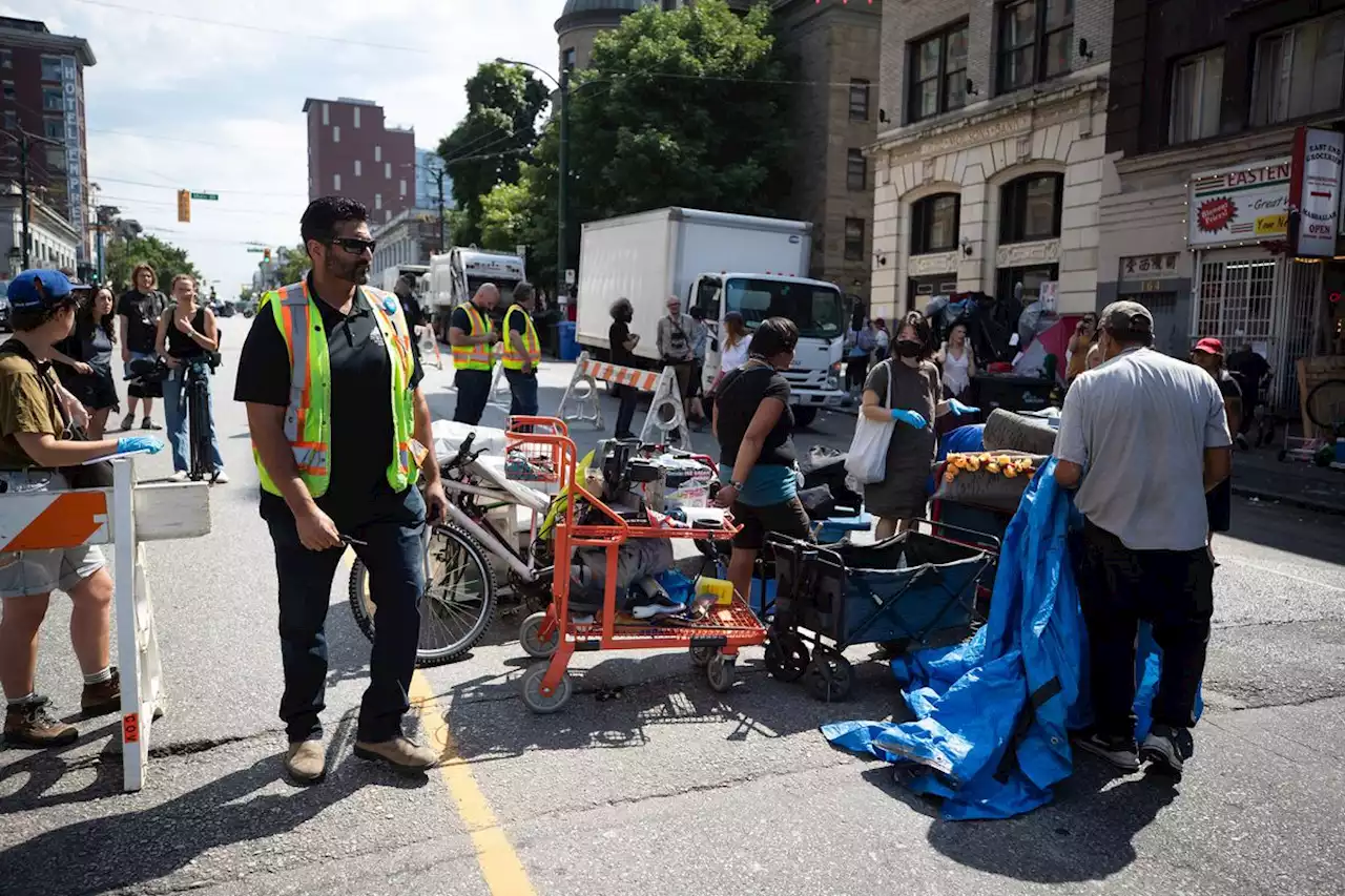 Vancouver not setting timeline for clearing out tent encampment, mayor says