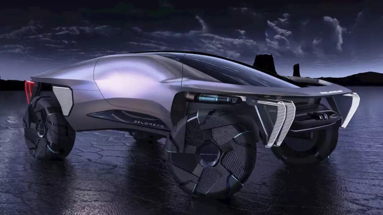 DeLorean's Baja-themed 'Omega' concept really looks like it's from 2040