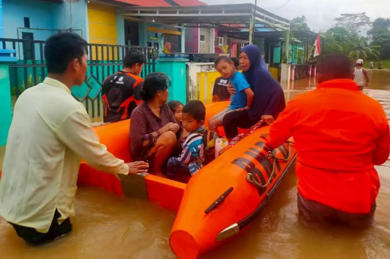 Banjir Rendam Ratusan Rumah Warga di Penajam Paser Utara