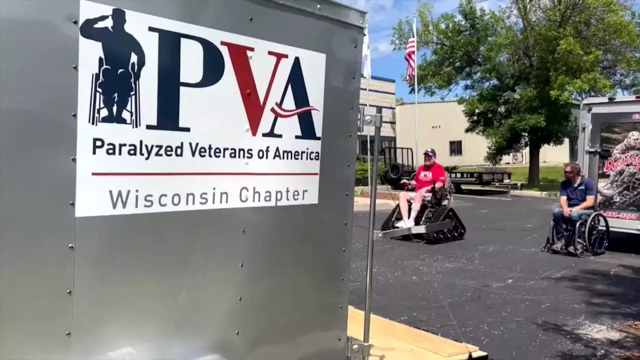 Disabled U.S. Army veteran receives modified wheelchair so he can go hunt, fish