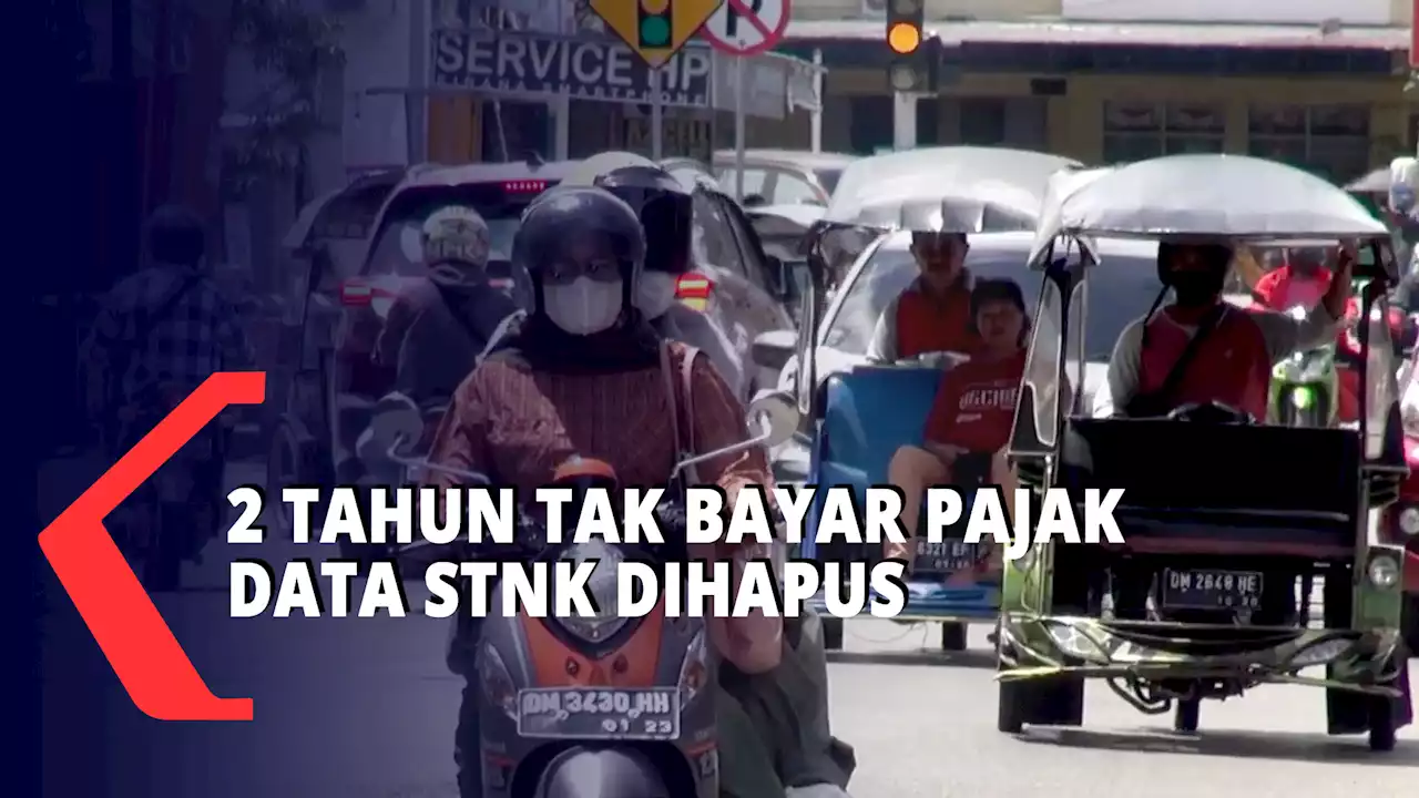 2 Tahun Tak Bayar Pajak Kendaraan, Data STNK Dihapus