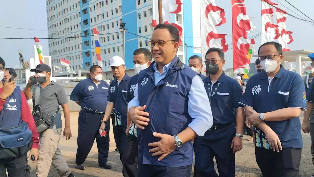 Resmikan Kampung Susun, Anies Baswedan Harap Penggusuran Bukit Duri Tak Terulang