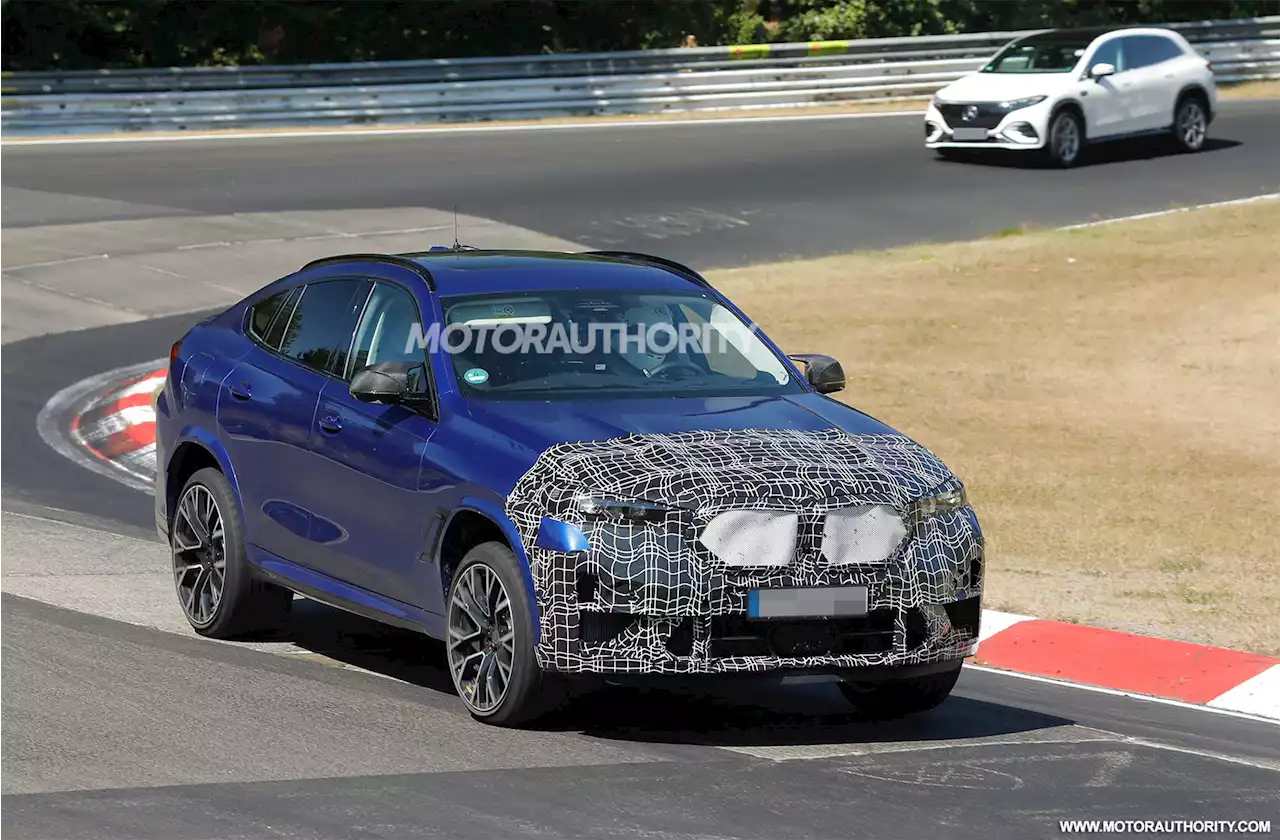 2023 BMW X6 M spy shots: Mid-cycle update coming soon