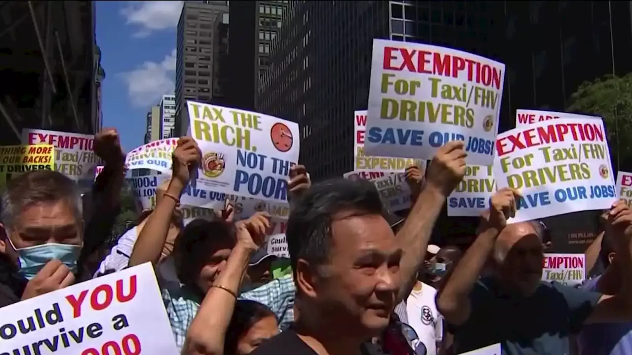 NYC Yellow Cab Drivers See Red Over MTA's Proposed Congestion Pricing Plan