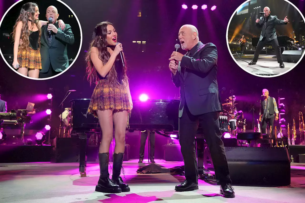 Olivia Rodrigo surprises fans at Billy Joel’s latest MSG concert