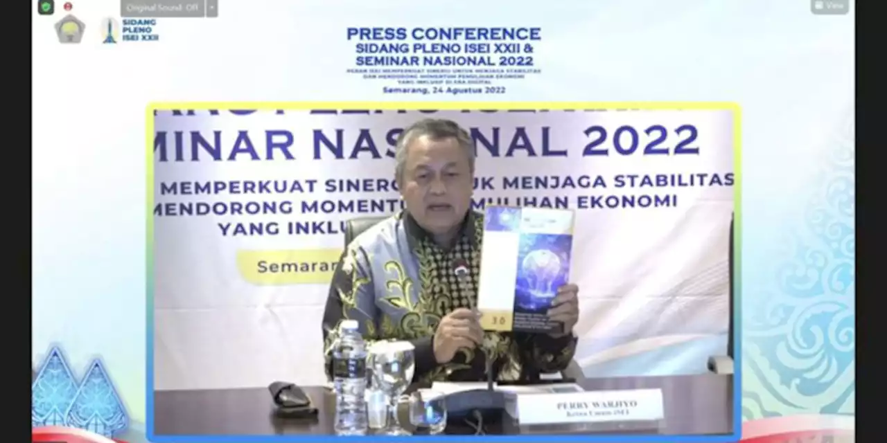 Perry Warjiyo: Pemulihan Ekonomi Pasca Pandemi Bukan Hanya Kewajiban Pemerintah