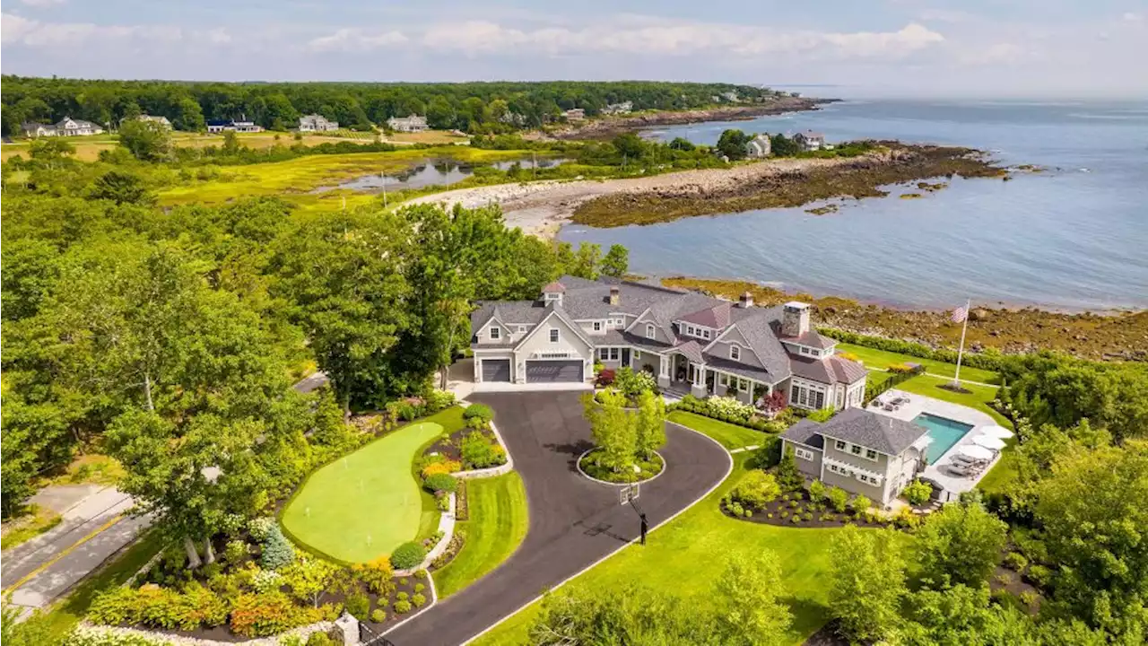 This $10.4 Million Oceanfront Mansion Has Stunning Views of Maine’s Coast