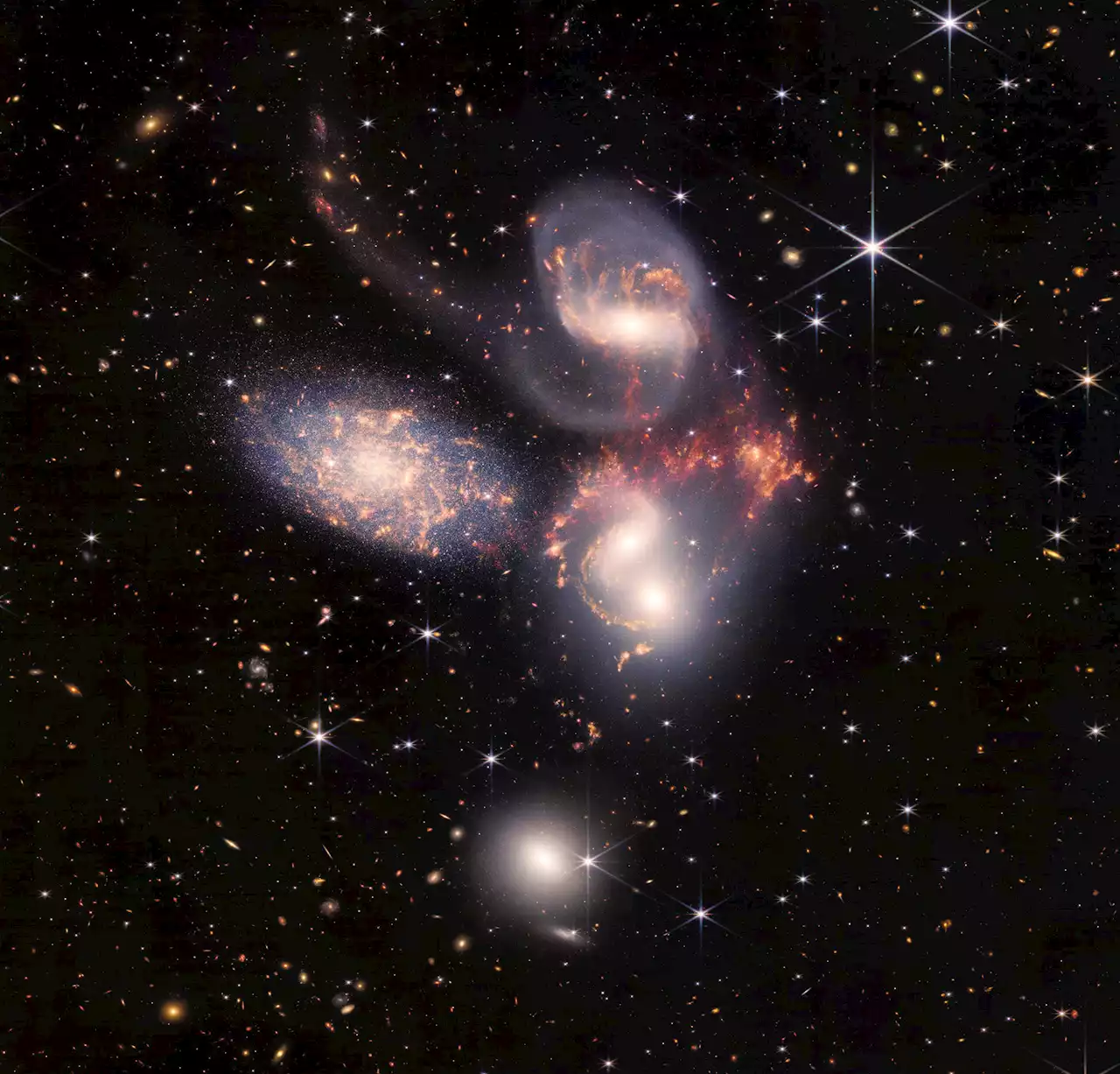 Expert Gives a Guided Tour of Stunning Webb Telescope Stephan’s Quintet Image