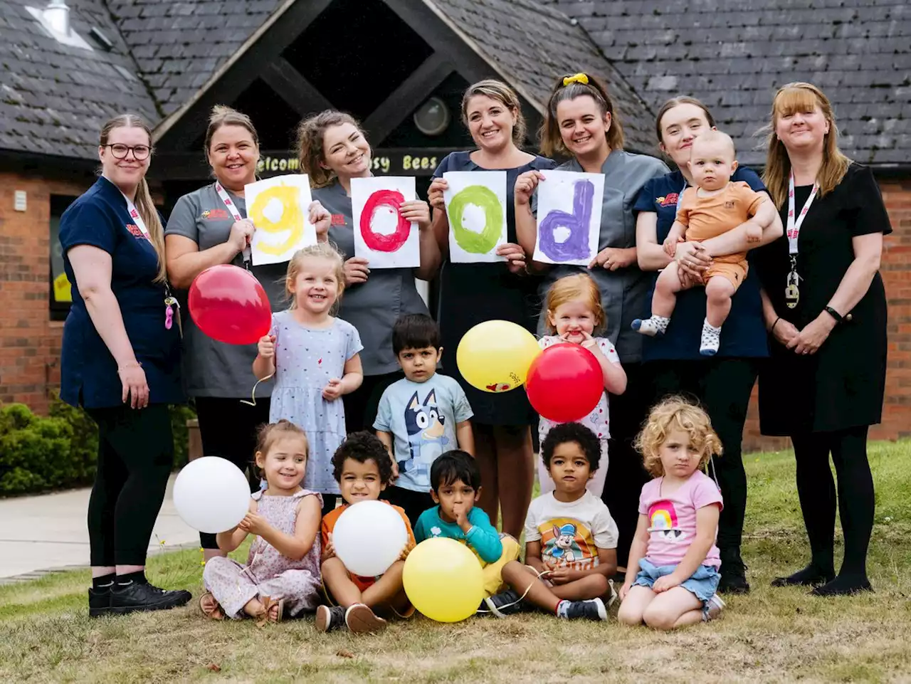 Nursery celebrates after turning inadequate rating to good within six months