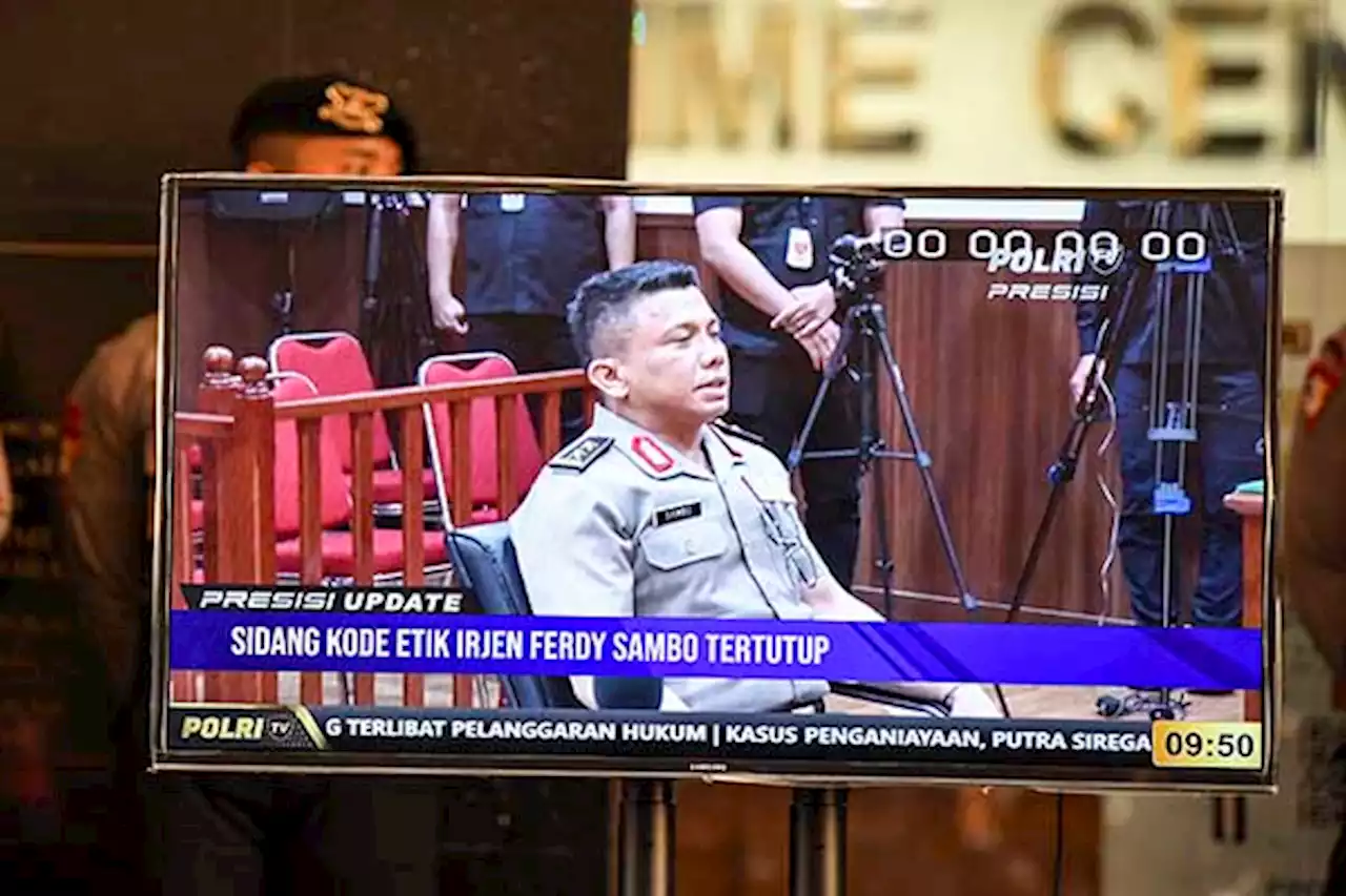 Sidang Kode Etik Ferdy Sambo Berlangsung Tertutup, Mabes Polri Dijaga Ketat