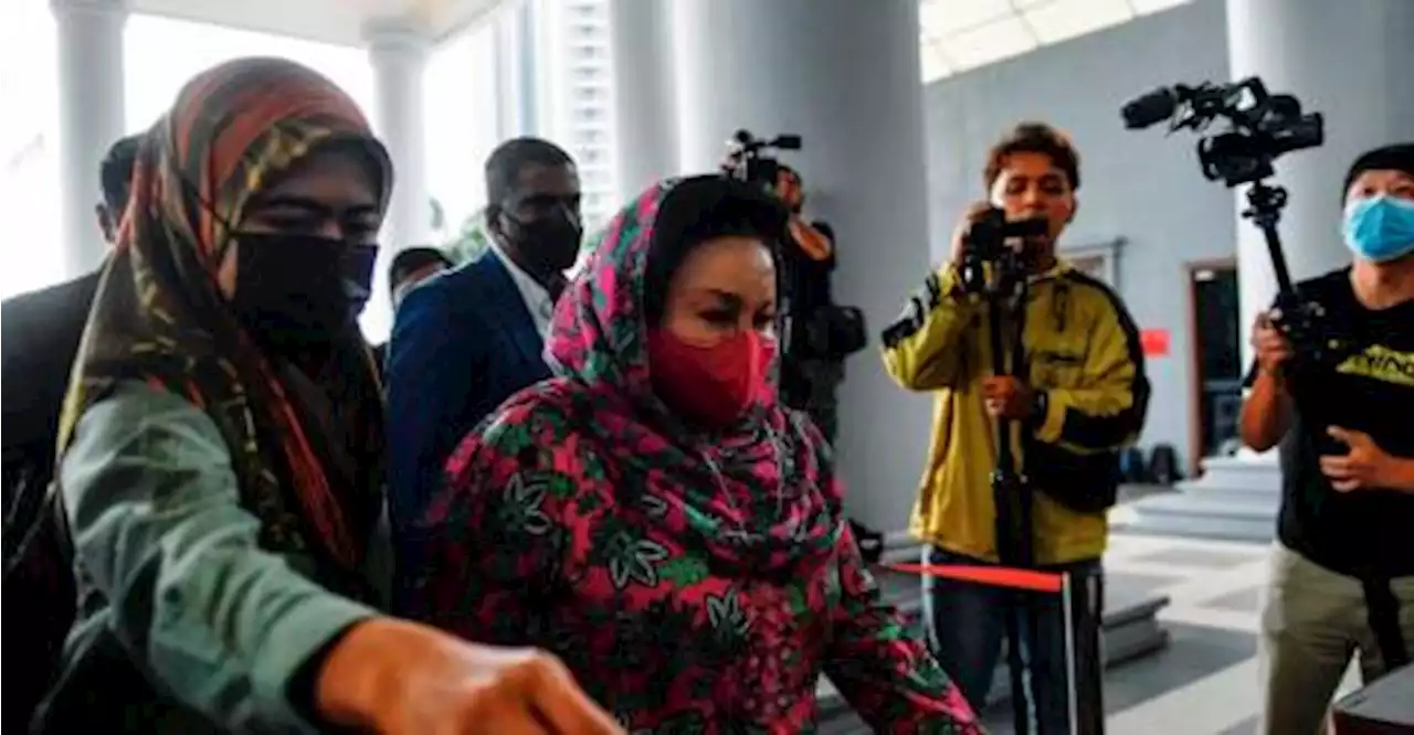 1MDB trial: Rosmah shows up in support of Najib