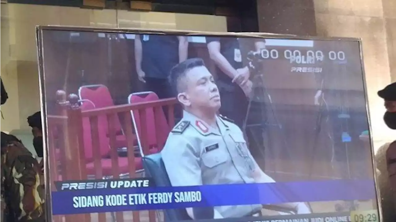 Para Tersangka Pembunuhan Brigadir J Dihadirkan di Sidang Etik Ferdy Sambo: Bharada E Melalui Zoom - Tribunnews.com