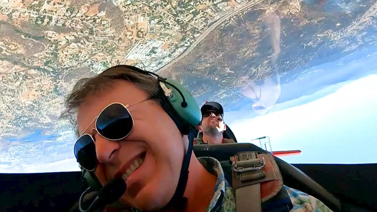 I went 'Maverick' in Tom Cruise's 'Top Gun' training plane and didn't eject my lunch