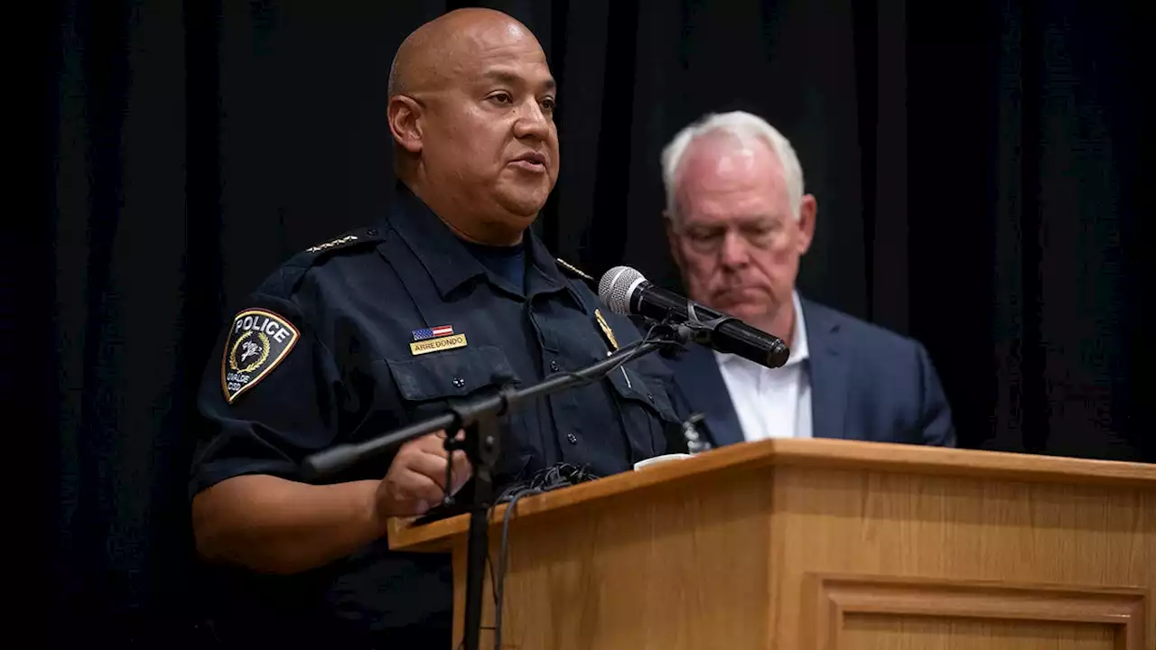 Police chief fired after months of criticism for Uvalde elementary school massacre response