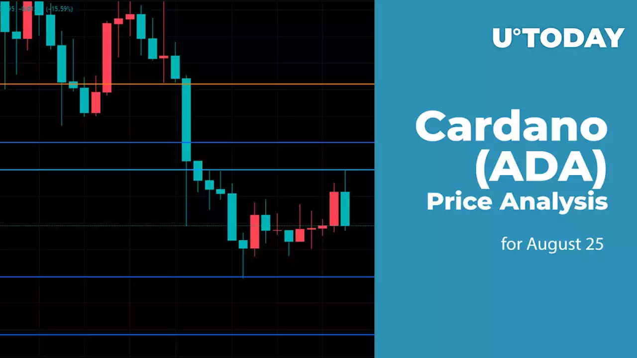 Cardano (ADA) Price Analysis for August 25