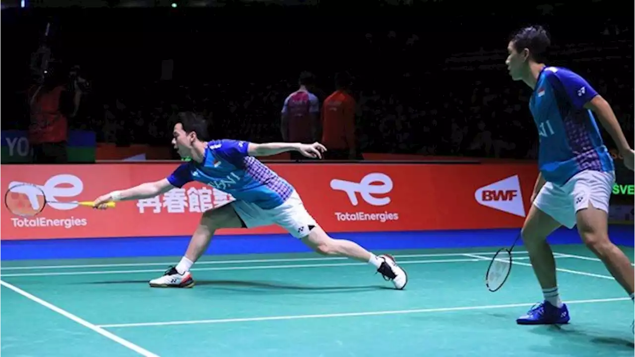 Kevin/Marcus Gugur di Babak 16 Besar Kejuaraan Dunia 2022