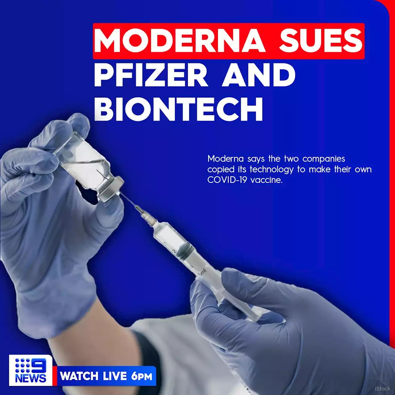 Moderna sues Pfizer and BioNTech over patents behind COVID-19 vaccine