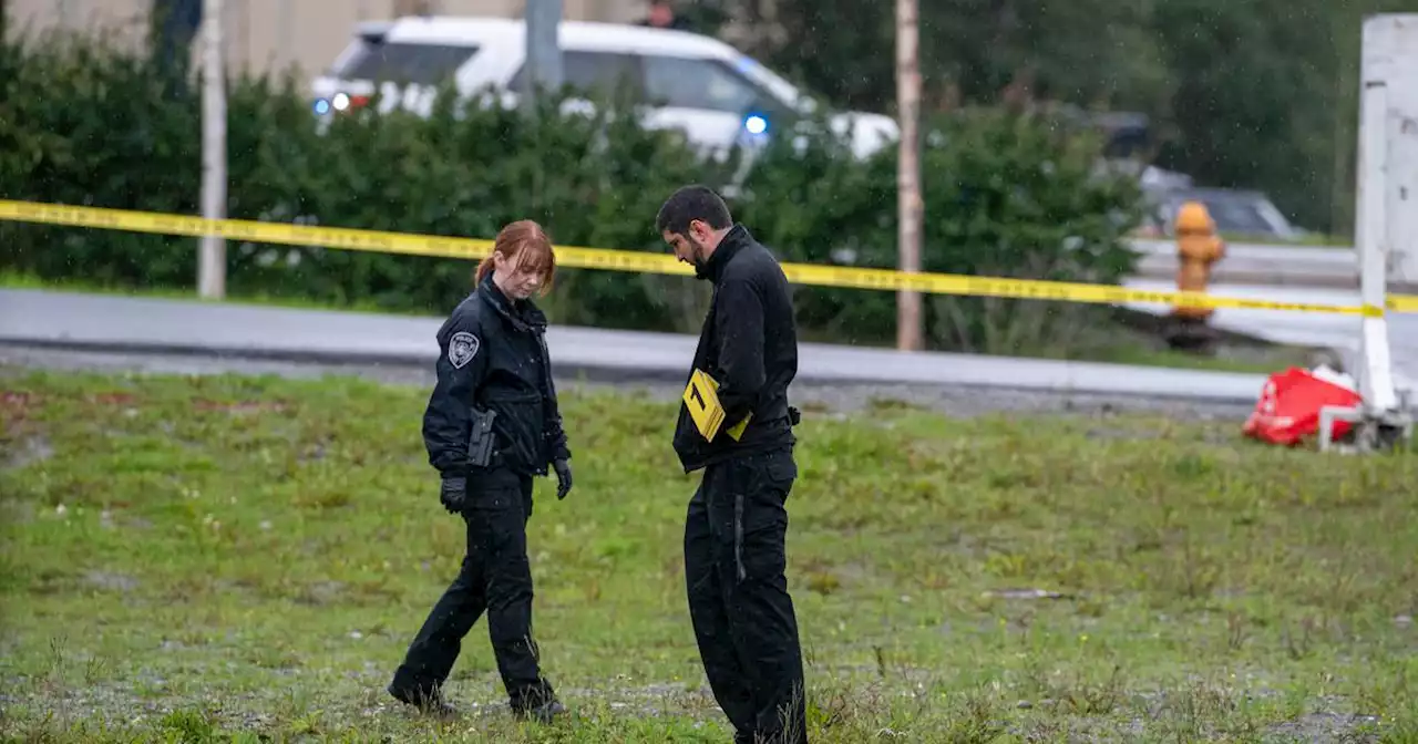 Armed man shot by officer at busy Anchorage intersection after he ignored commands, police say