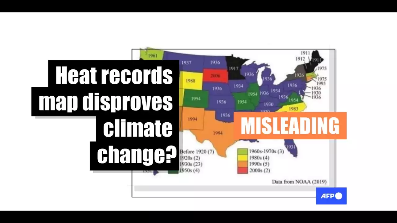 Posts showing US heat records lack climate change context