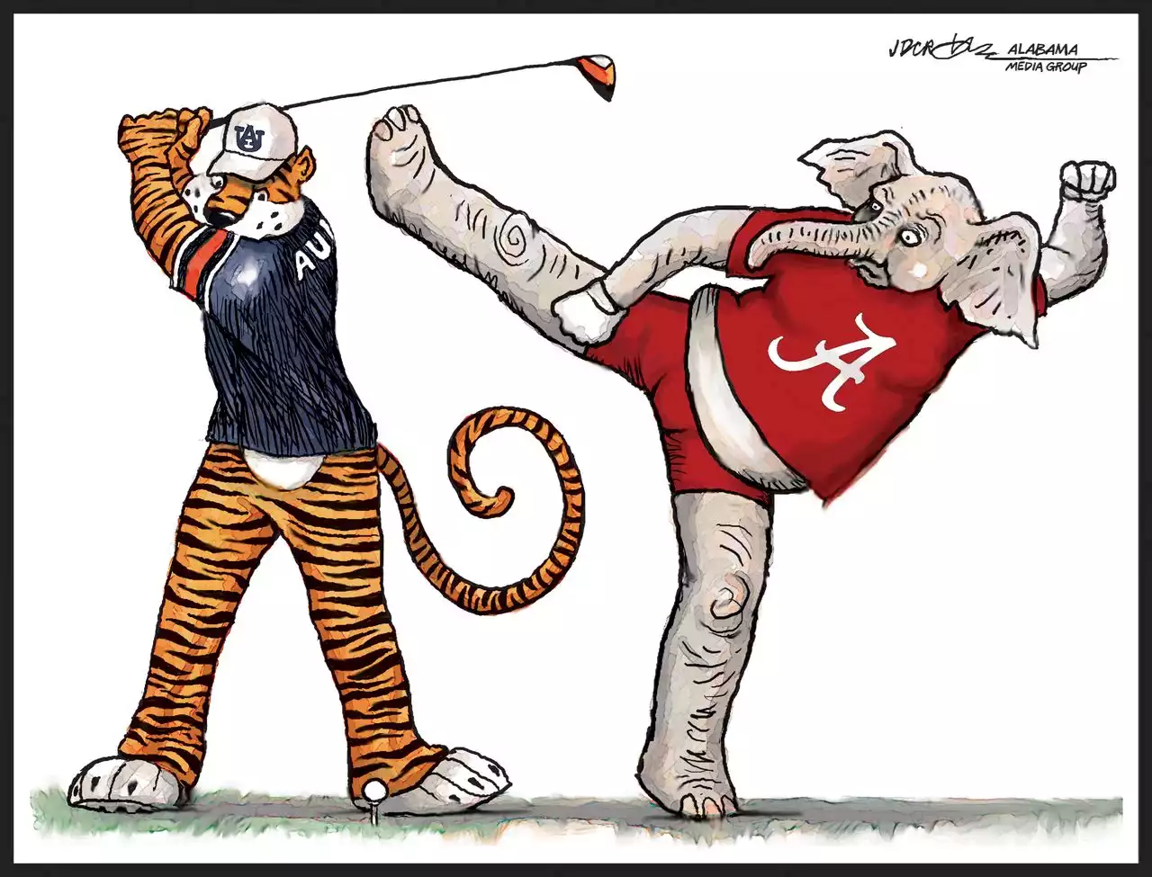 Alabama fans love MMA, Auburn fans prefer golf. But the differences don’t stop there