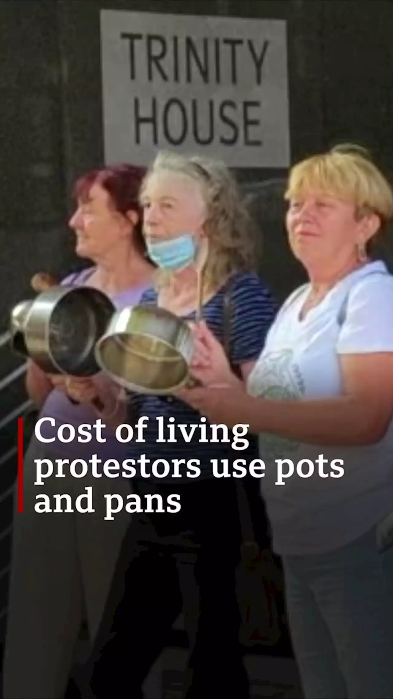 Pots and pans protest over energy prices