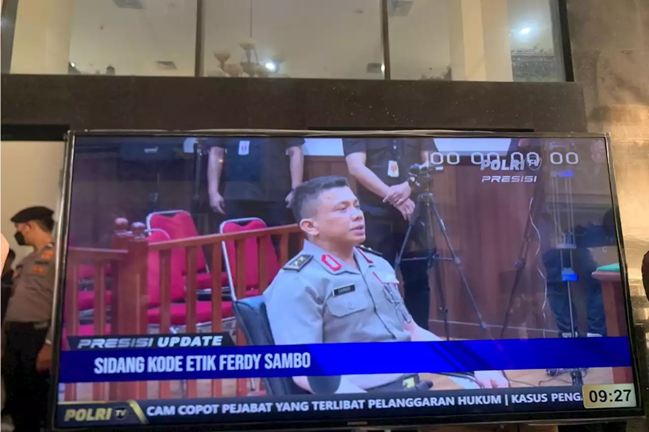 Ferdy Sambo Dijatuhi Sanksi Etik dan Administratif