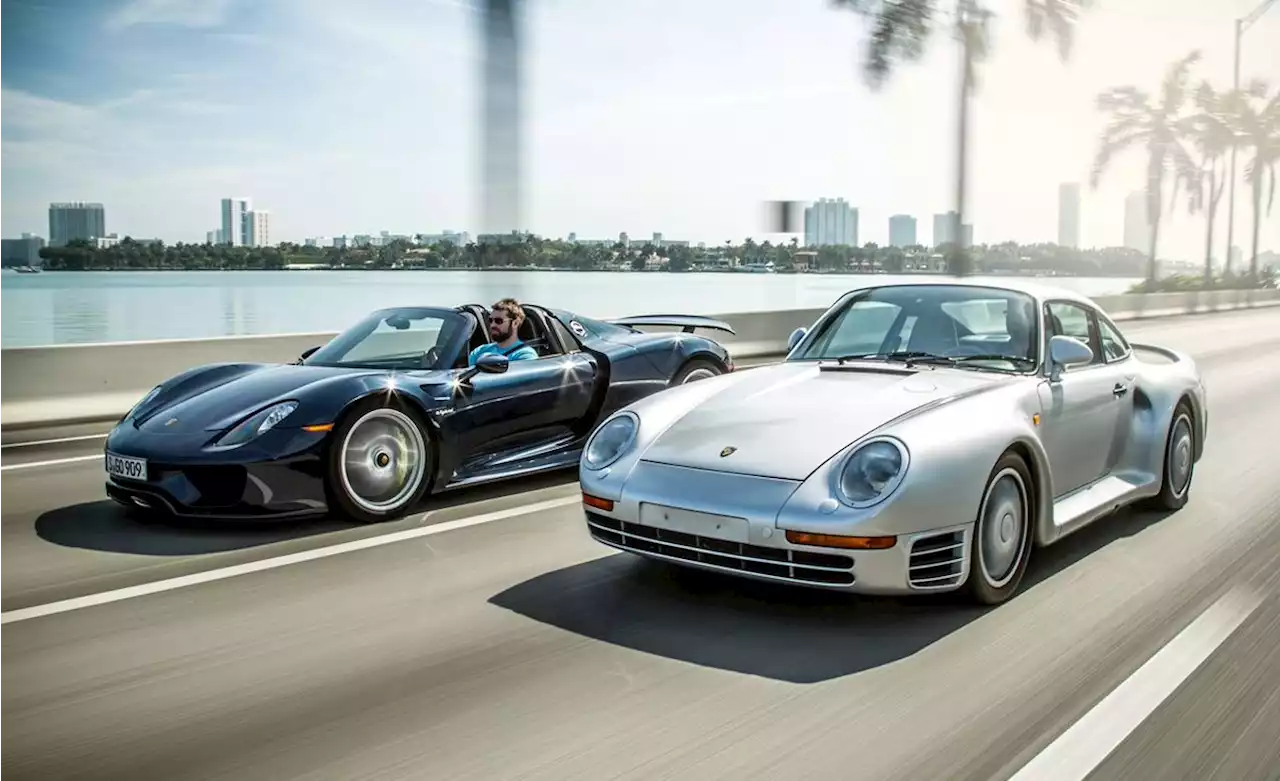 Miami Heat: 2015 Porsche 918 Spyder vs. 1989 Porsche 959