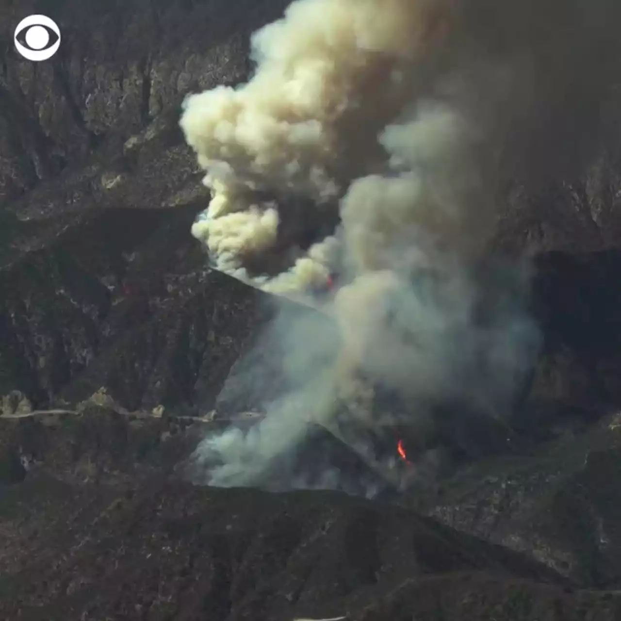 Crews battle East Fire in Angeles National Forest above Glendora