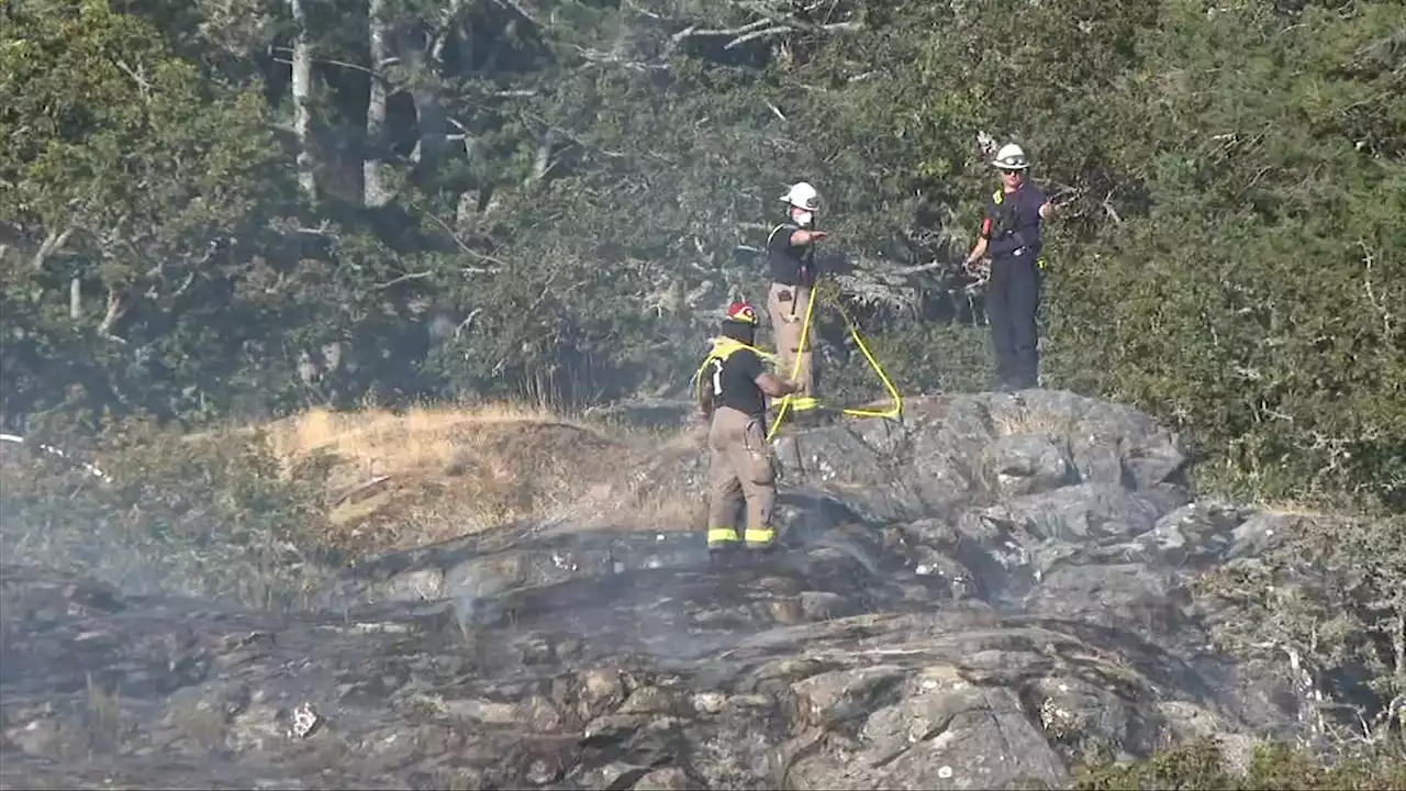 Fort Rodd Hill fire a reminder of how dry it is across Vancouver Island