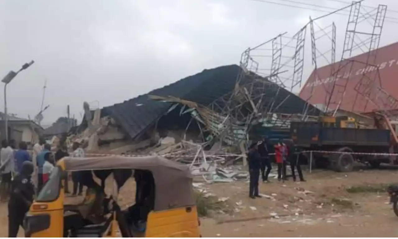 BREAKING: Scores trapped as building collapses in Abuja