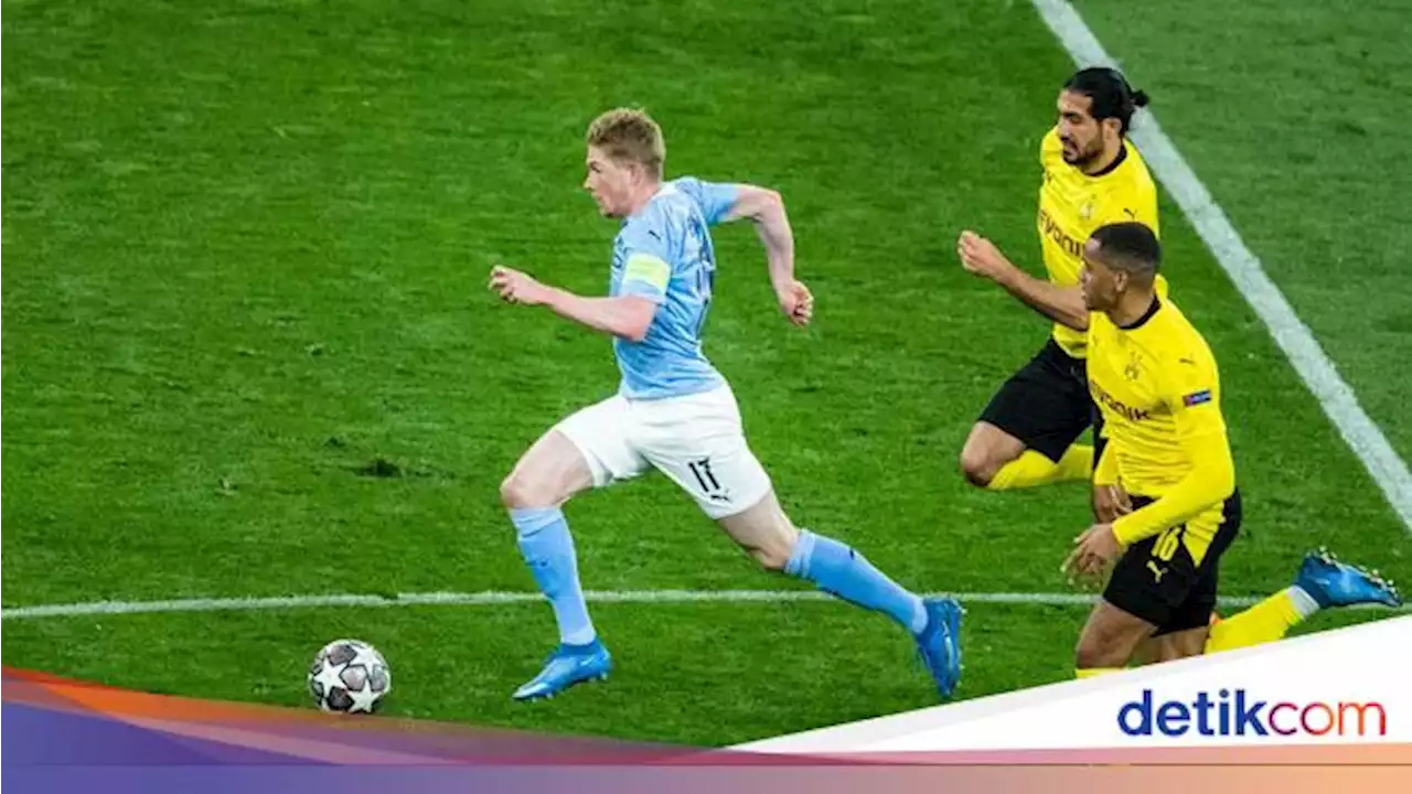 Liga Champions: City Nantikan Dua Laga Spesial Kontra Dortmund