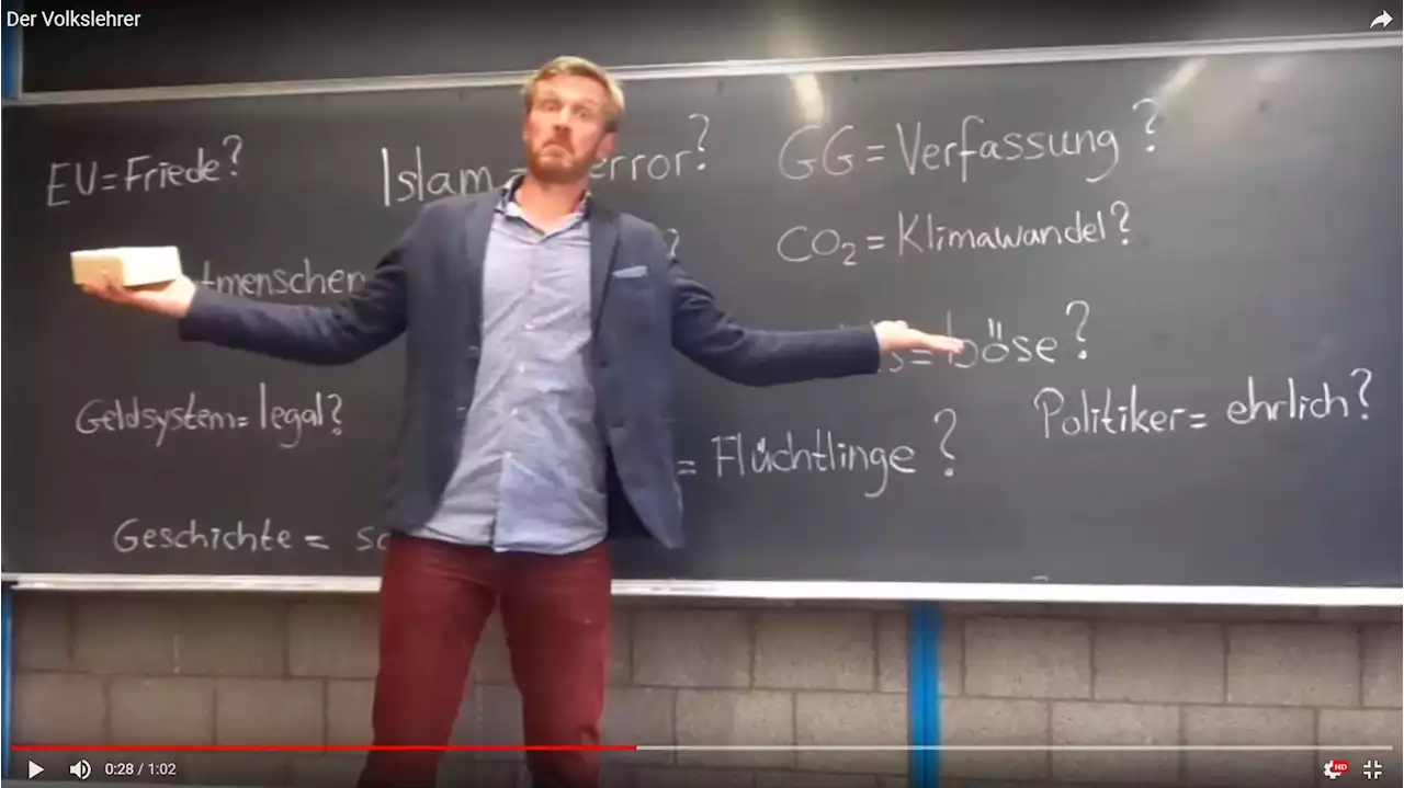 Videoblogger - Prozess gegen 'Volkslehrer' beginnt - Interview mit Holocaust-Leugnerin geführt