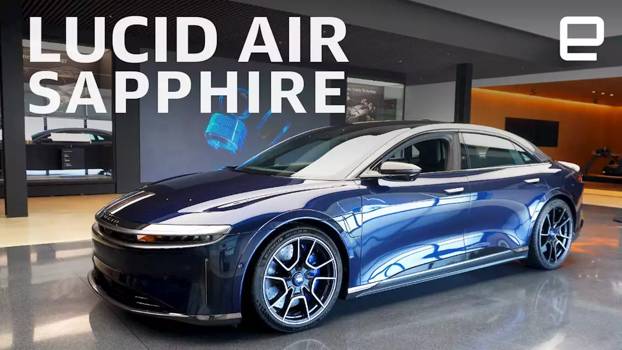 Lucid unveils the Sapphire performance brand with 1,200 horsepower | Engadget