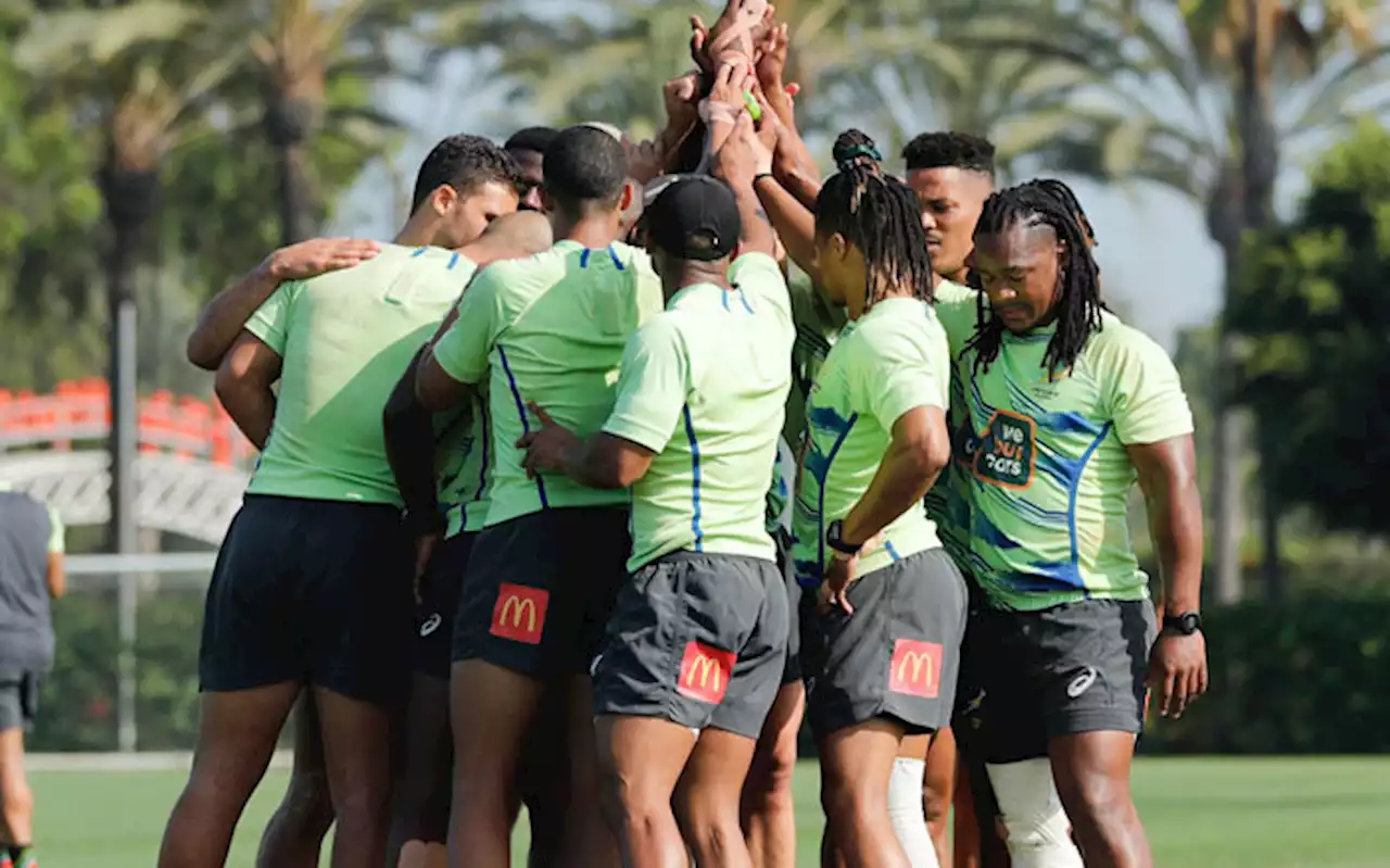 South Africa tries to complete Rugby Sevens Series title in LA