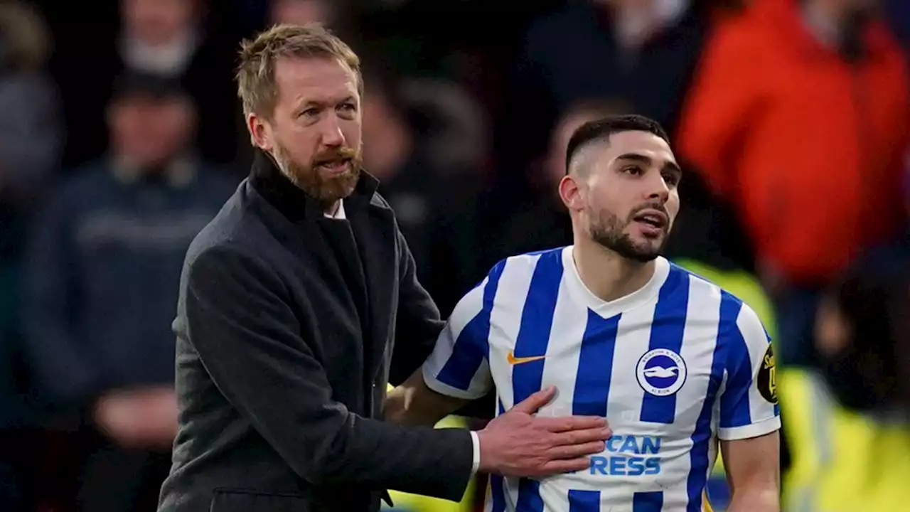 'Nothing to report' insists Brighton boss Potter despite Romano update on Maupay