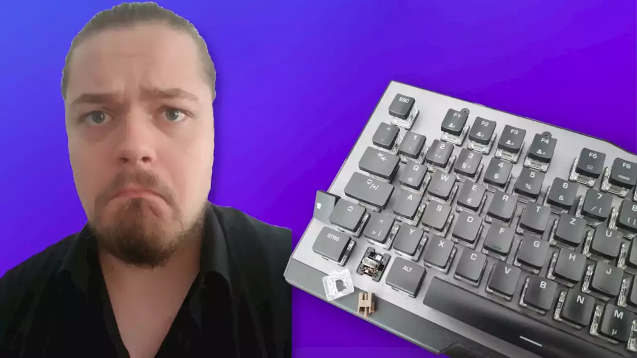 Ich habe meine Tastatur auf eine Art und Weise zerstört, die euren Spott verdient