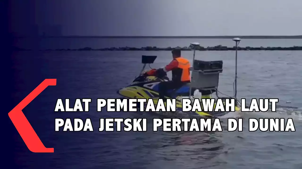 Alat Pemetaan Bawah Laut Pertama Di Dunia Pada Jet Ski