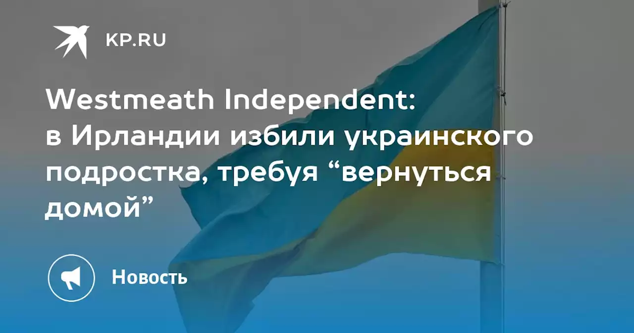 Westmeath Independent: в Ирландии избили украинского подростка, требуя “вернуться домой”