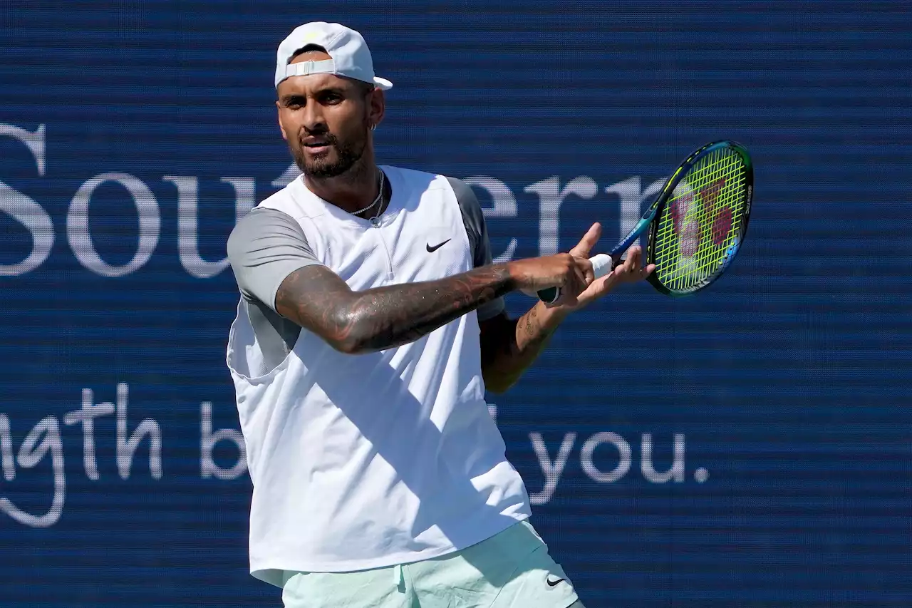 Nick Kygrios Appears to Cut Finger While Chopping At Citi Taste of Tennis