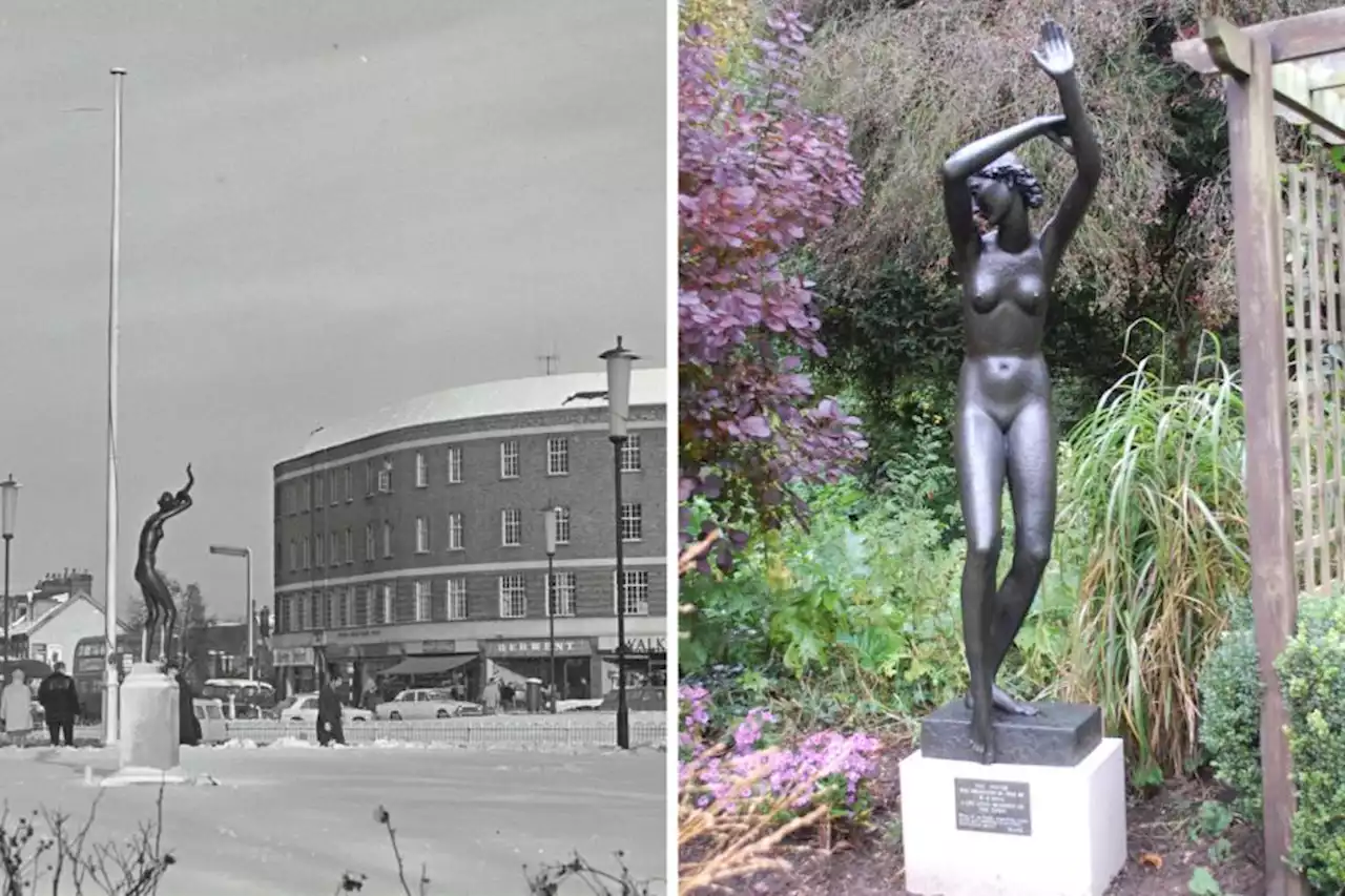 The three homes of Watford's Dancing Woman