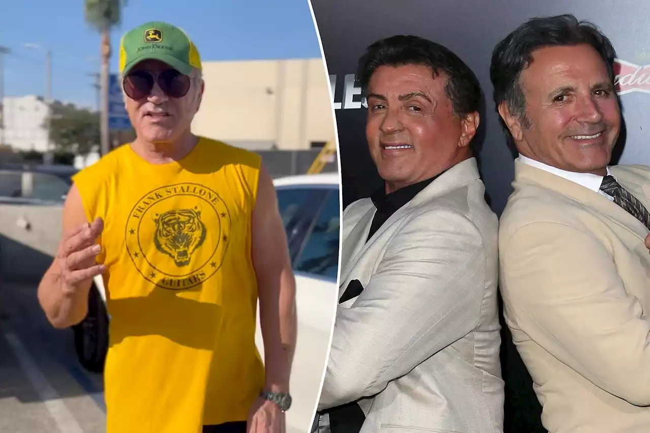 Sylvester Stallone’s brother Frank shows support amid star’s divorce